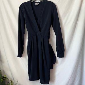 ASOS navy blue dress